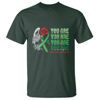 Mental Health Awareness T Shirt You Are Worthy Loved Needed Enough Typoghaphy - Wonder Print Shop