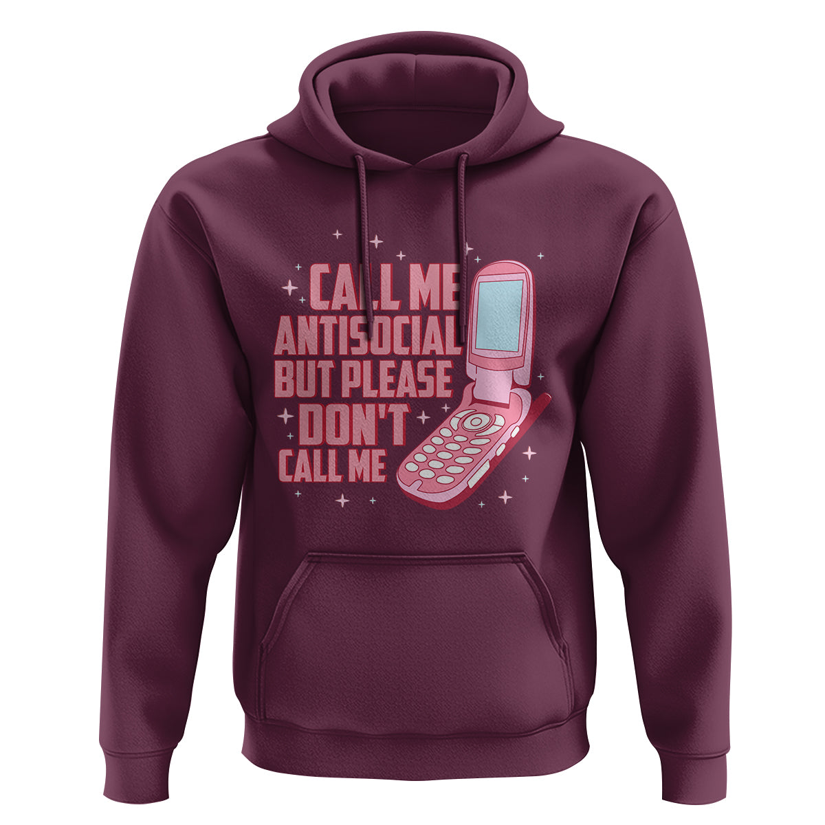 Introvert Hoodie Call Me Antisocial But Please Don't Call Me - Wonder Print Shop