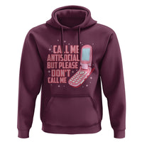 Introvert Hoodie Call Me Antisocial But Please Don't Call Me - Wonder Print Shop