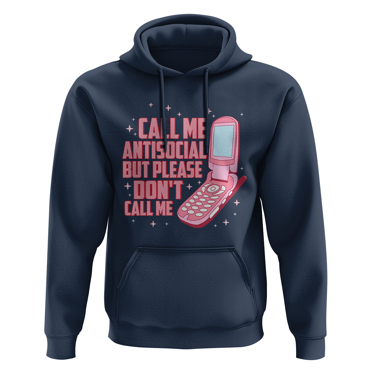 Introvert Hoodie Call Me Antisocial But Please Don't Call Me - Wonder Print Shop