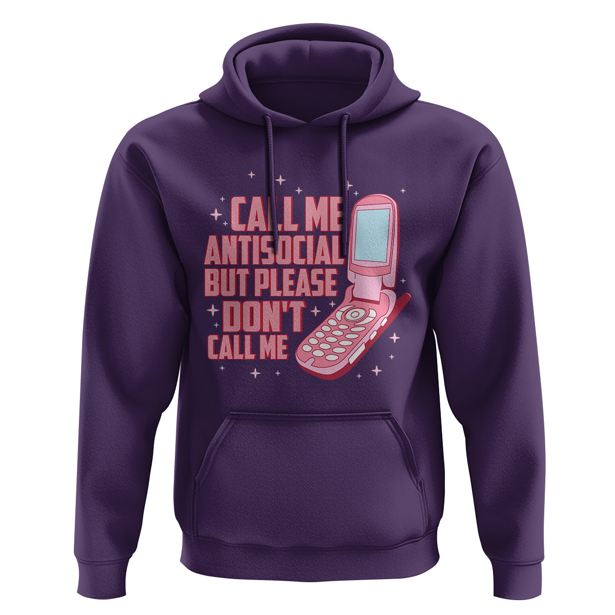 Introvert Hoodie Call Me Antisocial But Please Don't Call Me - Wonder Print Shop
