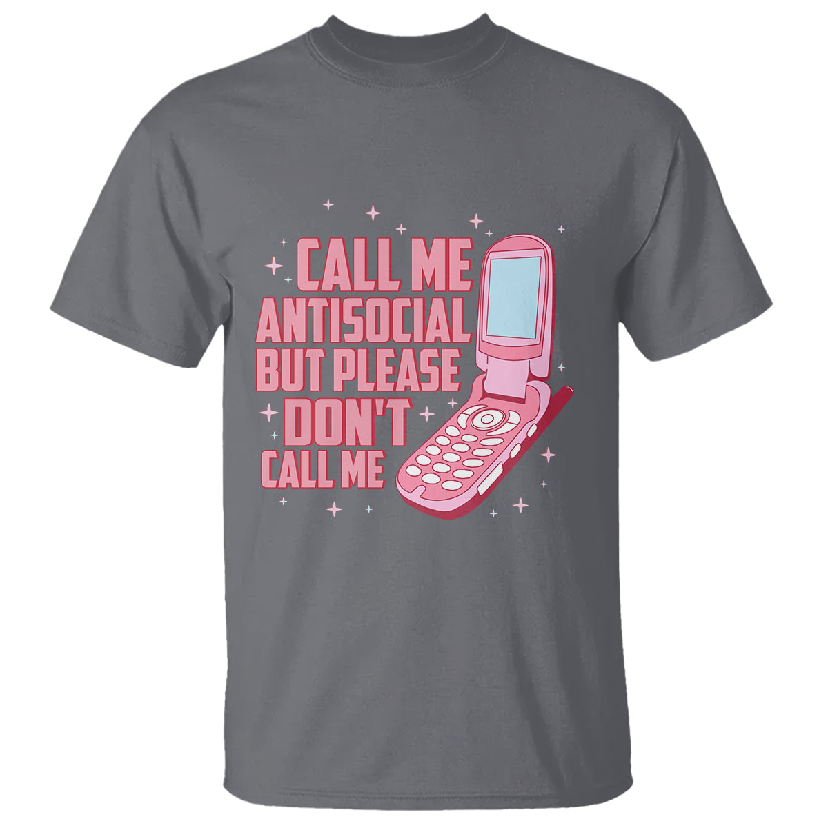 Introvert T Shirt Call Me Antisocial But Please Don't Call Me - Wonder Print Shop