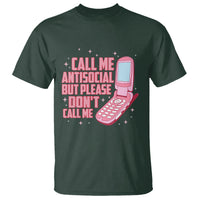 Introvert T Shirt Call Me Antisocial But Please Don't Call Me - Wonder Print Shop