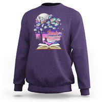 Introvert Book Lover Sweatshirt Books Helping Introverts Avoid Conversation - Wonder Print Shop