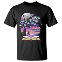 Introvert Book Lover T Shirt Books Helping Introverts Avoid Conversation - Wonder Print Shop