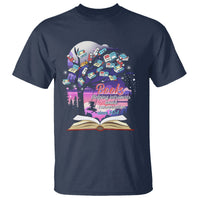 Introvert Book Lover T Shirt Books Helping Introverts Avoid Conversation - Wonder Print Shop