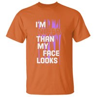 Introvert T Shirt I'm Nicer Than My Face Looks - Wonder Print Shop