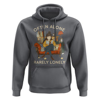Introvert Hoodie Often Alone Rarely Lonely - Wonder Print Shop