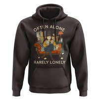Introvert Hoodie Often Alone Rarely Lonely - Wonder Print Shop