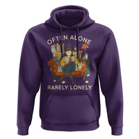 Introvert Hoodie Often Alone Rarely Lonely - Wonder Print Shop