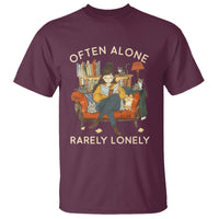 Introvert T Shirt Often Alone Rarely Lonely - Wonder Print Shop