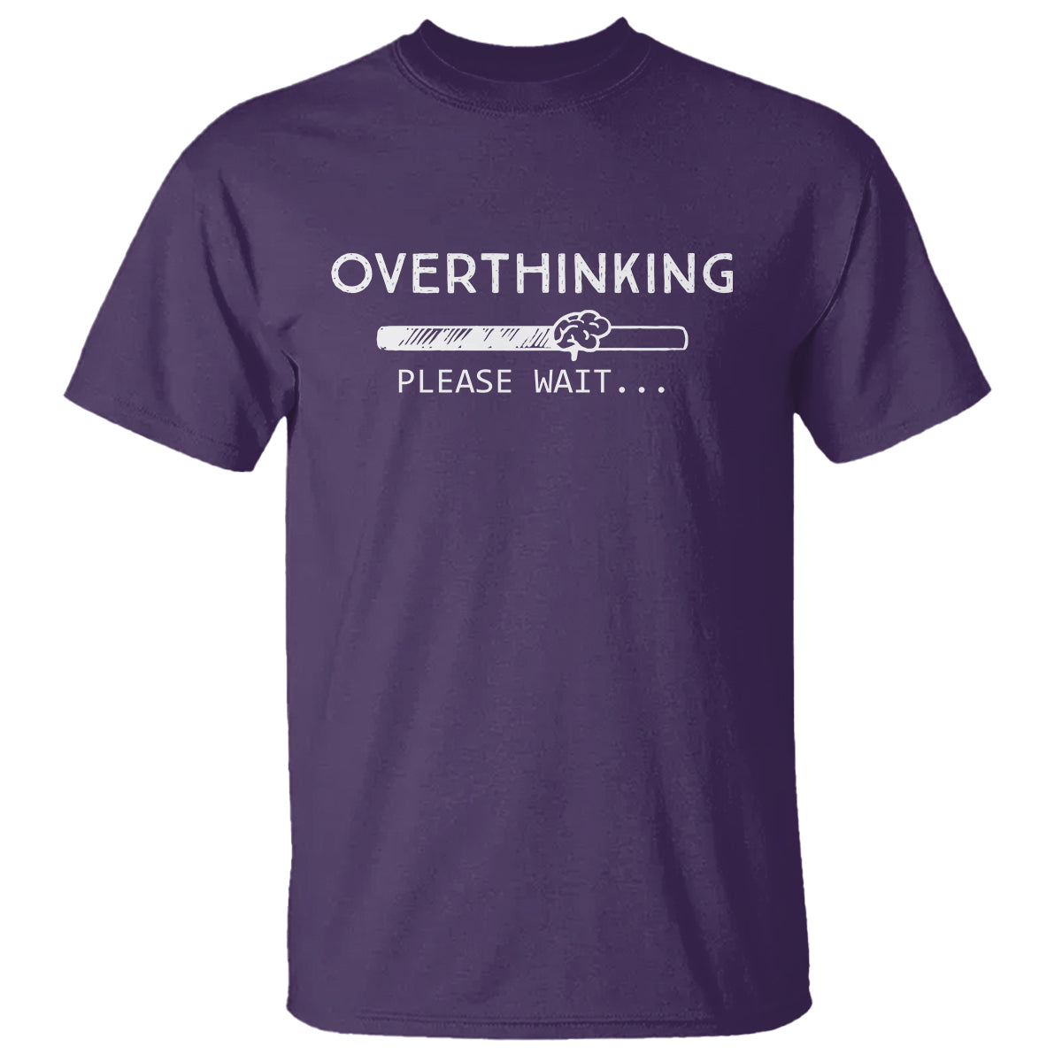 Overthinking Loading Please Wait T Shirt - Wonder Print Shop
