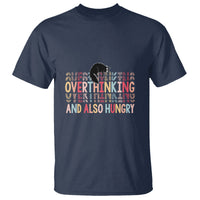 Overthinking And Also Hungry Cute Cat T Shirt - Wonder Print Shop