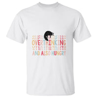 Overthinking And Also Hungry Cute Cat T Shirt - Wonder Print Shop