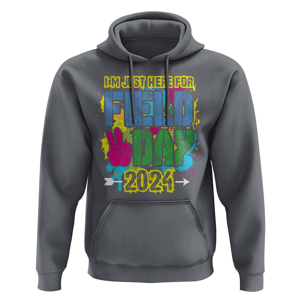 I'm Just Here For Field Day 2024 Hoodie - Wonder Print Shop
