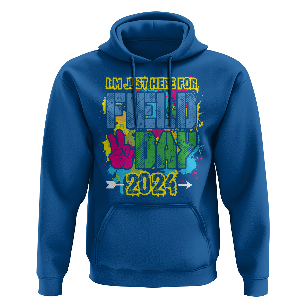 I'm Just Here For Field Day 2024 Hoodie - Wonder Print Shop