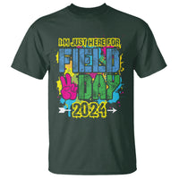 I'm Just Here For Field Day 2024 T Shirt - Wonder Print Shop