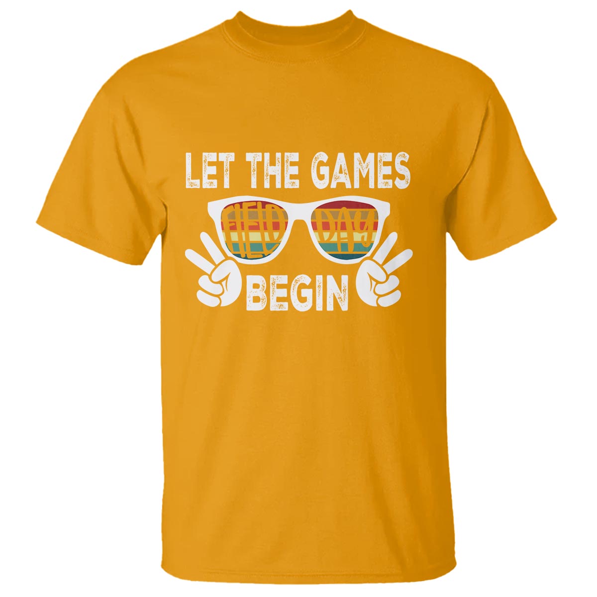 Field Day T Shirt Let The Games Begin Field Trip Fun Day - Wonder Print Shop