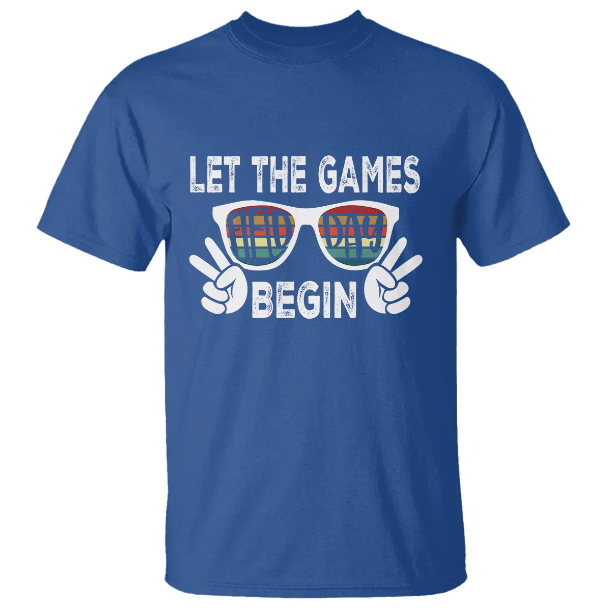 Field Day T Shirt Let The Games Begin Field Trip Fun Day - Wonder Print Shop