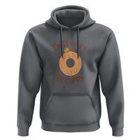 Capybara Lover Hoodie Don't Worry Be Cappy Funny Cute Donut Lover - Wonder Print Shop