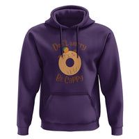 Capybara Lover Hoodie Don't Worry Be Cappy Funny Cute Donut Lover - Wonder Print Shop