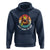 Capybara Lover Hoodie Don't Worry Be Capy Retro - Wonder Print Shop