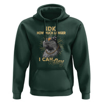 Capybara Lover Hoodie Idk How Much Longer I Can Slay Cool Capy - Wonder Print Shop