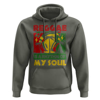 Reggae Is A Rythm Of My Soul Jamaica Music Hoodie - Wonder Print Shop