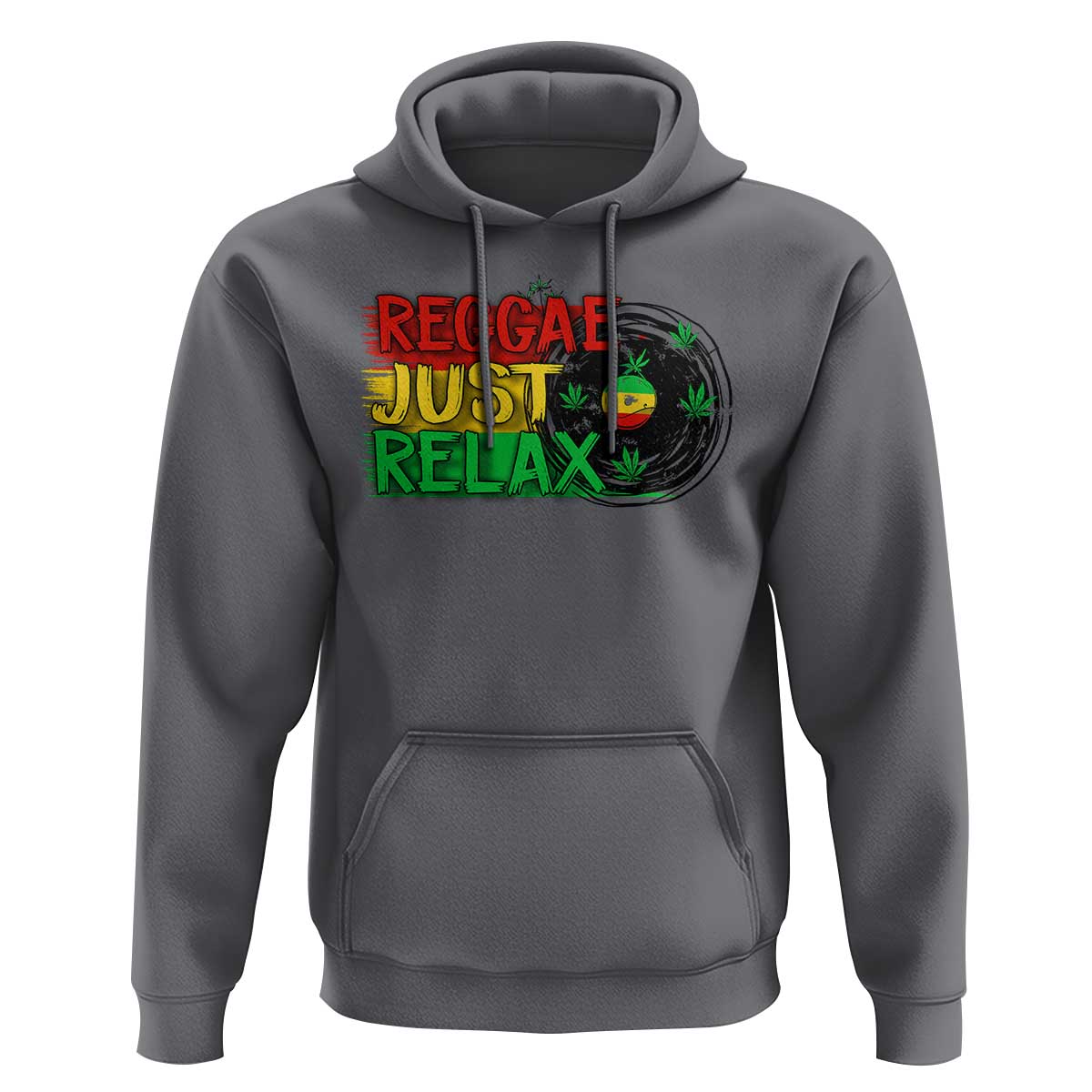 Funny Reggae Just Relax Cannabis Weed 420 Hoodie - Wonder Print Shop
