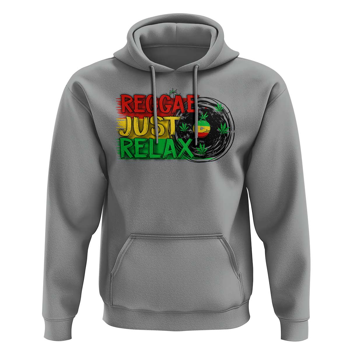Funny Reggae Just Relax Cannabis Weed 420 Hoodie - Wonder Print Shop