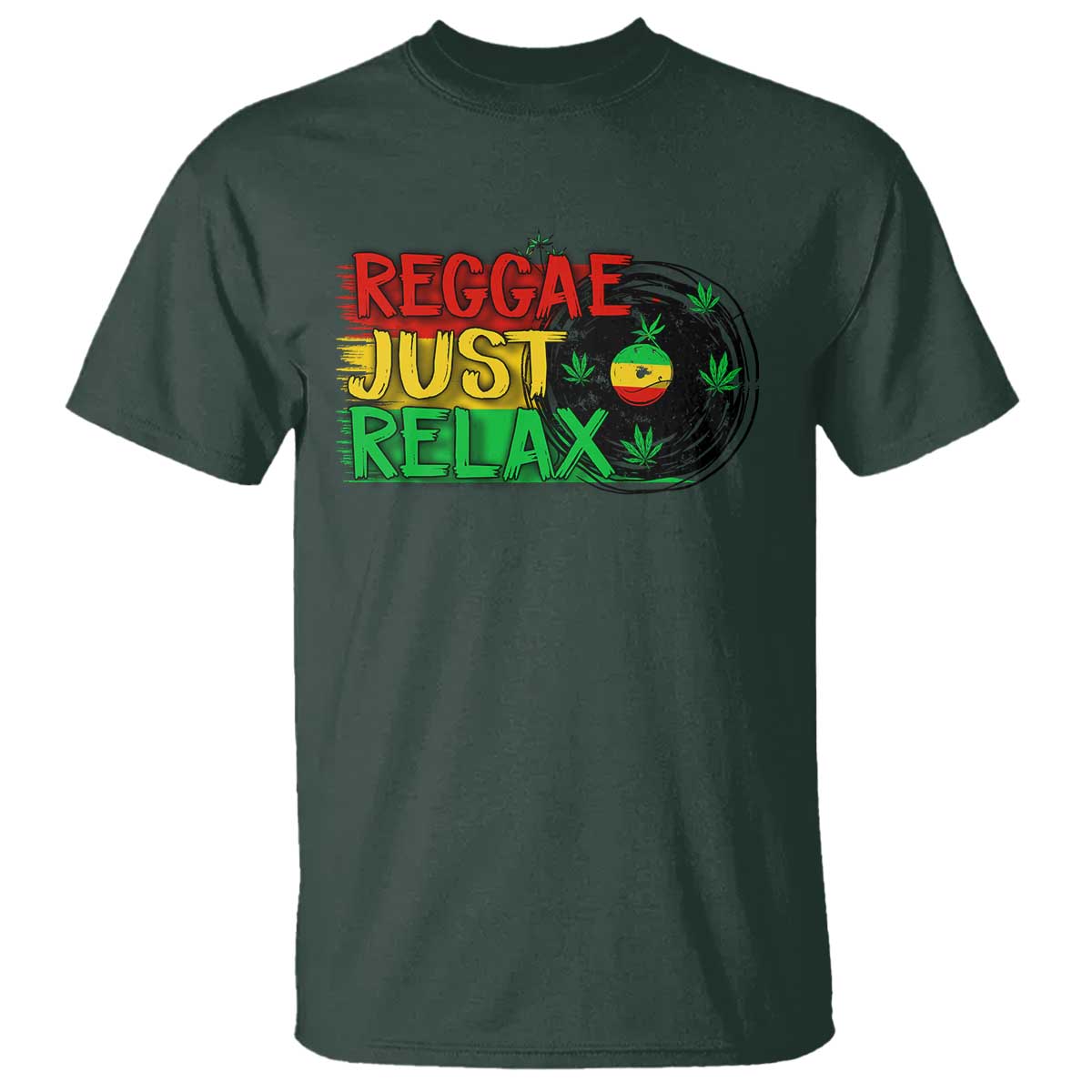 Funny Reggae Just Relax Cannabis Weed 420 T Shirt - Wonder Print Shop