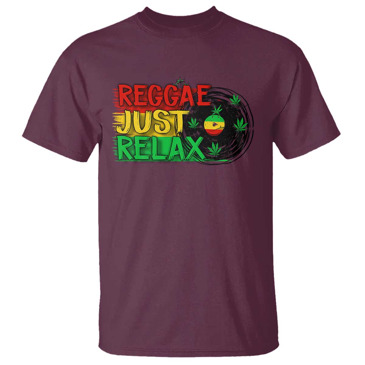 Funny Reggae Just Relax Cannabis Weed 420 T Shirt - Wonder Print Shop