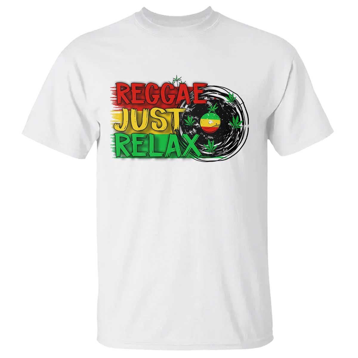 Funny Reggae Just Relax Cannabis Weed 420 T Shirt - Wonder Print Shop