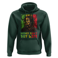 Legend Bob Hoodie Money Can't Buy Life Jamaican Reggae - Wonder Print Shop