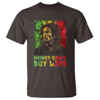 Legend Bob T Shirt Money Can't Buy Life Jamaican Reggae - Wonder Print Shop