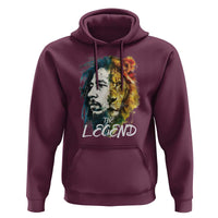 Legend Bob Lion Reggae Jamaica Music Hoodie - Wonder Print Shop