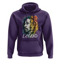 Legend Bob Lion Reggae Jamaica Music Hoodie - Wonder Print Shop