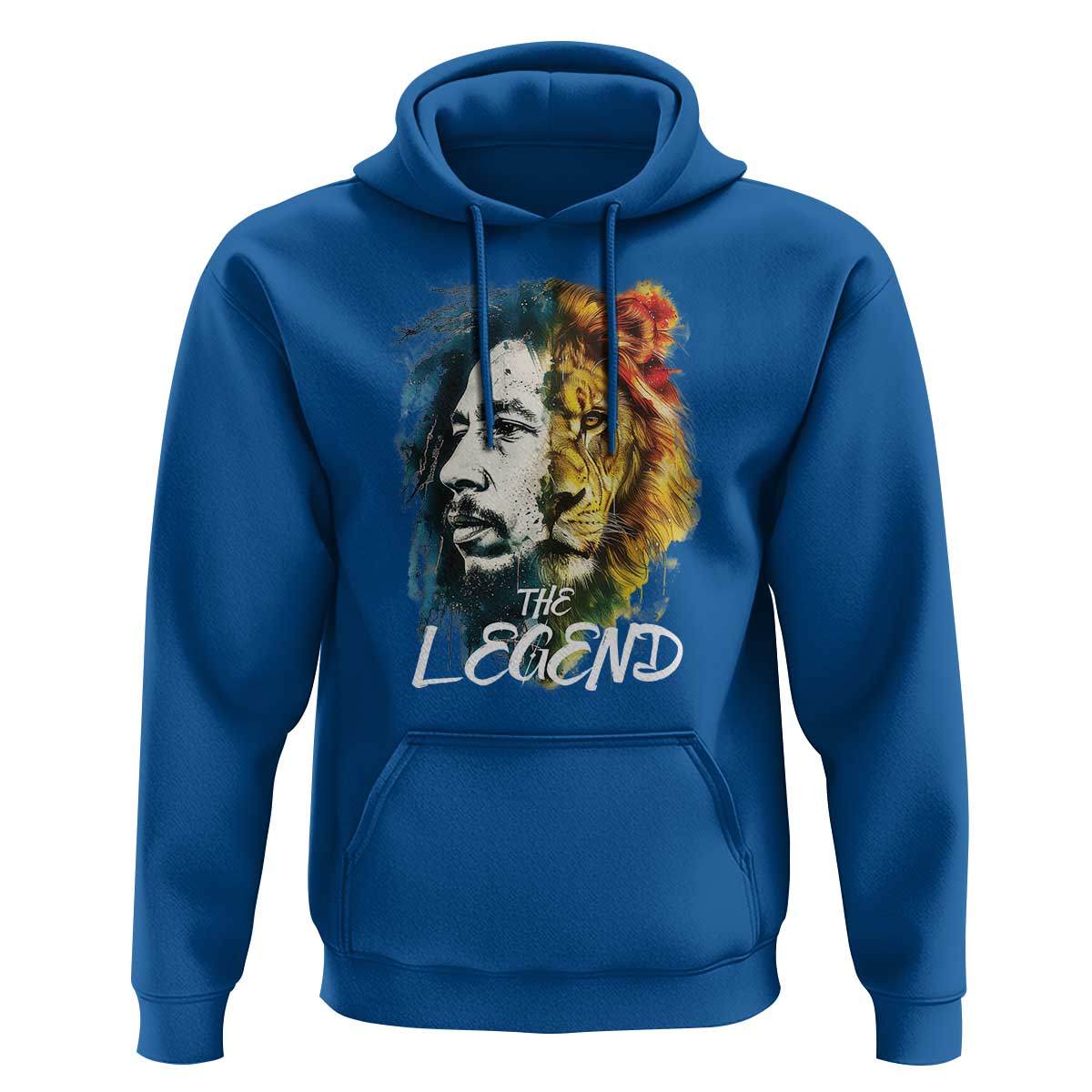 Legend Bob Lion Reggae Jamaica Music Hoodie - Wonder Print Shop