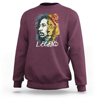 Legend Bob Lion Reggae Jamaica Music Sweatshirt - Wonder Print Shop