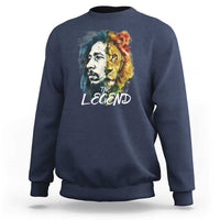 Legend Bob Lion Reggae Jamaica Music Sweatshirt - Wonder Print Shop
