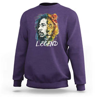 Legend Bob Lion Reggae Jamaica Music Sweatshirt - Wonder Print Shop