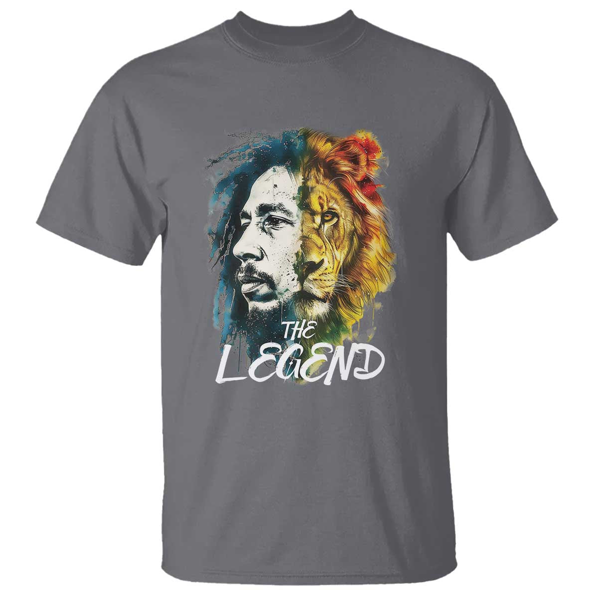 Legend Bob Lion Reggae Jamaica Music T Shirt - Wonder Print Shop