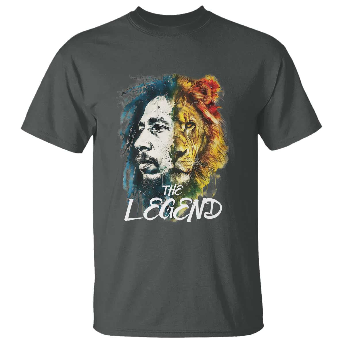 Legend Bob Lion Reggae Jamaica Music T Shirt - Wonder Print Shop