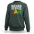 Blessed By Jah Jamaican Rastafari Rasta Sweatshirt - Wonder Print Shop