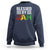 Blessed By Jah Jamaican Rastafari Rasta Sweatshirt - Wonder Print Shop