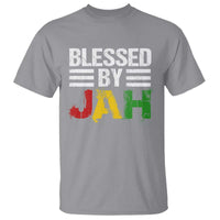 Blessed By Jah Jamaican Rastafari Rasta T Shirt - Wonder Print Shop