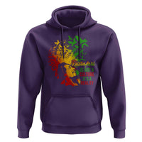 Rasta Legend Bob Hoodie Rastafari Is Not A Culture It's A Reality Jamaica Jamaican - Wonder Print Shop