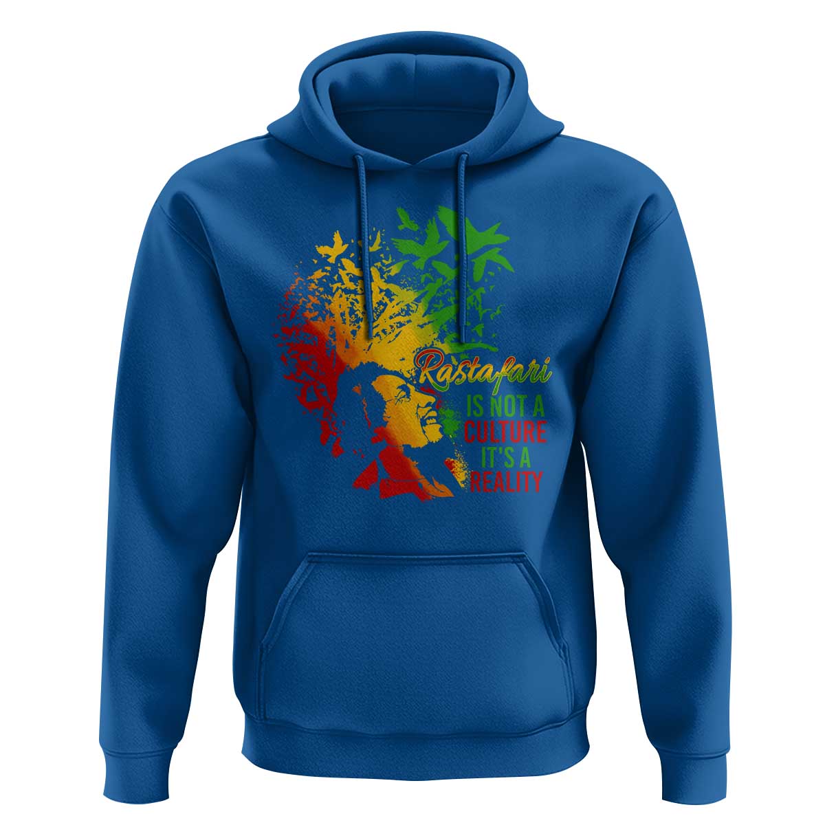 Rasta Legend Bob Hoodie Rastafari Is Not A Culture It's A Reality Jamaica Jamaican - Wonder Print Shop