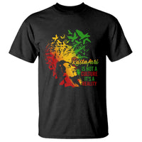 Rasta Legend Bob T Shirt Rastafari Is Not A Culture It's A Reality Jamaica Jamaican - Wonder Print Shop