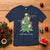 It's Fine We're Fine Everything's Fine Funny Gnomies T Shirt with Christmas Tree - Wonder Print Shop
